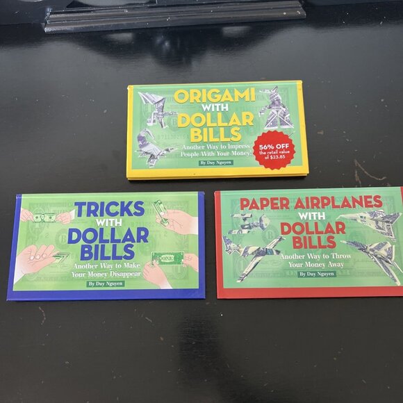Books - Origami / Tricks / Paper Airplanes with Dollar Bills / Pap by Duy Nguyen - Picture 3 of 11